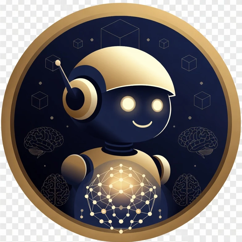 Emblema de responsabilidad social de VEHICLE Systems Lab sobre inteligencia artificial y humanidad